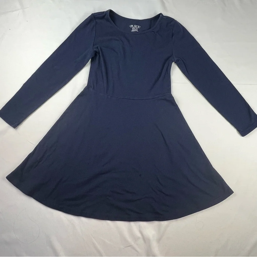 The Children’s Place - 2 Pack - Blue and Green - Medium (7/8) - Long Sleeve